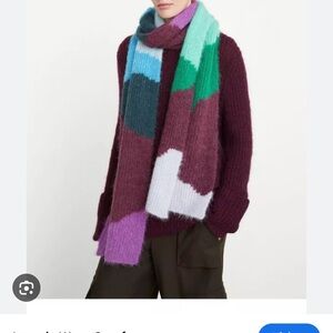 Vince Multicolor Wool Scarf